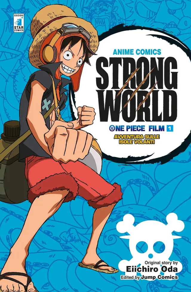 star-comics-one-piece-film-strong-world-anime-comics-vol-1-manga-dal-film image 1