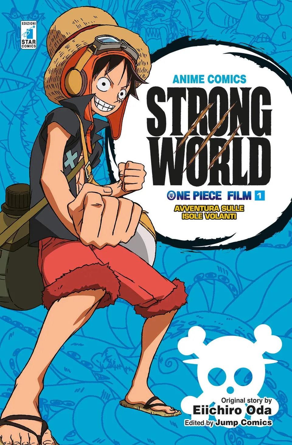 star-comics-one-piece-film-strong-world-anime-comics-vol-1-manga-dal-film image 1
