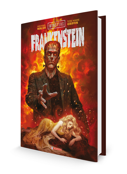 saldapress-frankenstein-universal-monsters-graphic-novel-gotico-ispirato-a-mary- image 1