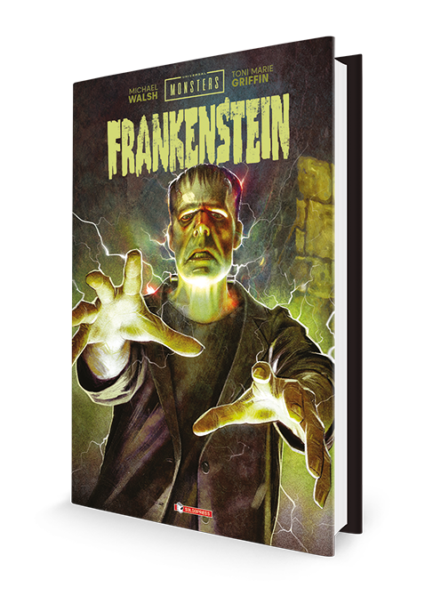 saldapress-frankenstein-universal-monsters-graphic-novel-di-mary-shelley image 1