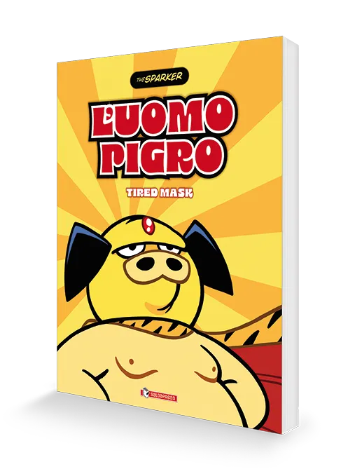 saldapress-l-uomo-pigro-fumetto-parodia-wrestling image 1