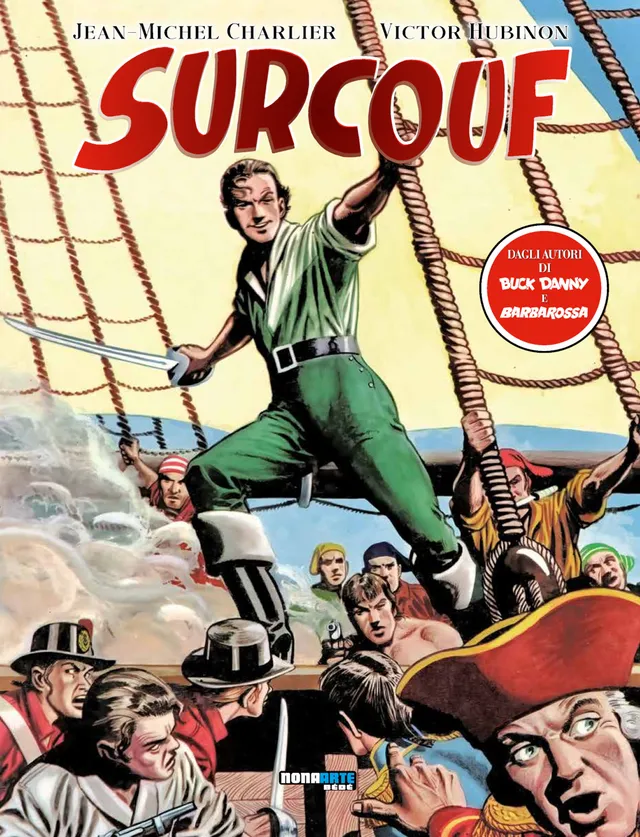 renoir-comics-surcouf-edizione-cartonata-biografia-corsaro image 1