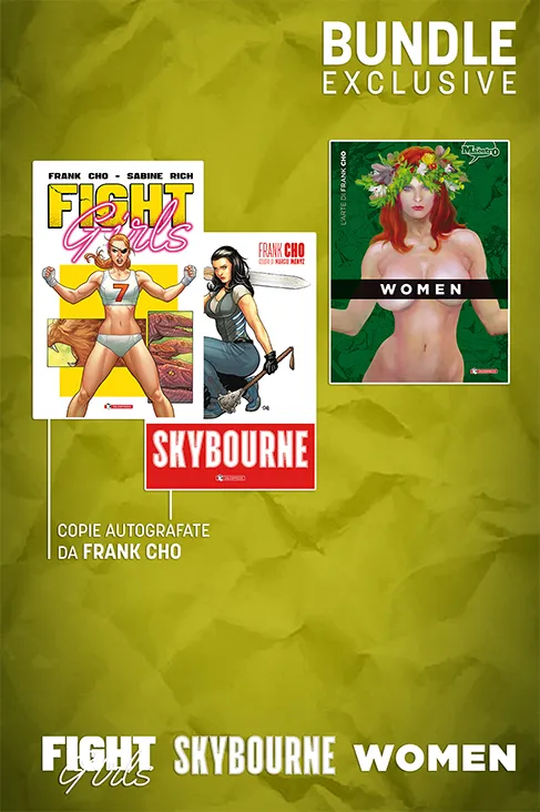 saldapress-fight-girls-skybourne-women-frank-cho-bundle-3-volumi image 1