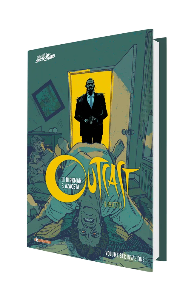 saldapress-outcast-vol-6-hc-invasione-volume-cartonato-di-robert-kirkman image 1