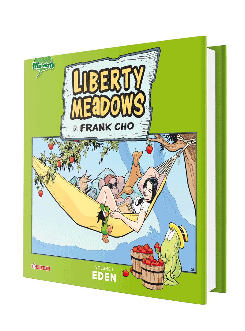 saldapress-liberty-meadows-vol-1-hc-eden-la-raccolta-di-frank-cho-in-copertina-r image 1