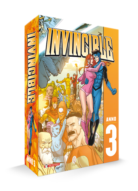 saldapress-invincible-cofanetto-anno-3-box-vuoto-rigido-25-36 image 1