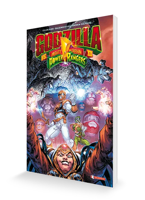 saldapress-godzilla-vs-mighty-morphin-power-rangers-ii image 1