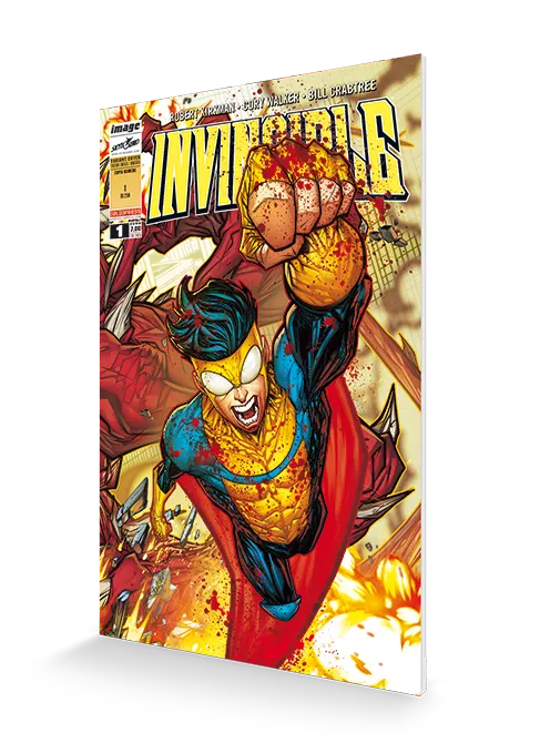 invincible-1-variant-exclusive-saldapress-fumetto-supereroi image 1