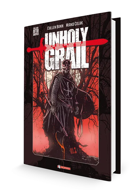 saldapress-unholy-grail-art-merlino-e-camelot-in-versione-horror image 1