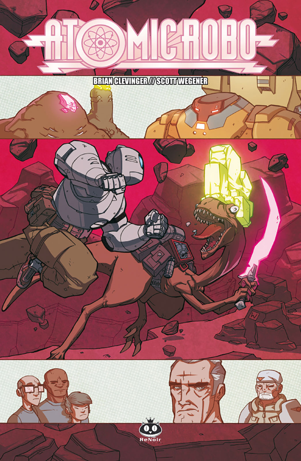 renoir-comics-atomic-robo-vol-8-la-spada-selvaggia-del-dr-dinosauro image 1