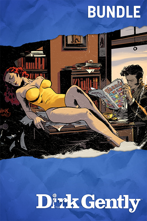 saldapress-dirk-gently-bundle-i-4-volumi-della-serie-ispirata-a-douglas-adams-e- image 1