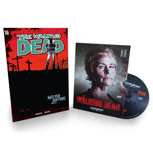 saldapress-the-walking-dead-edizione-gazzetta-dello-sport-16-dvd-episodi-14-15-s image 1