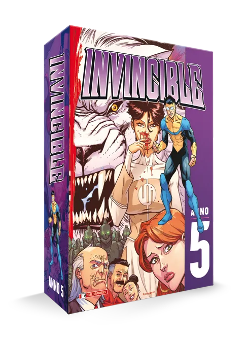 saldapress-invincible-cofanetto-anno-5-49-60-box-rigido image 1