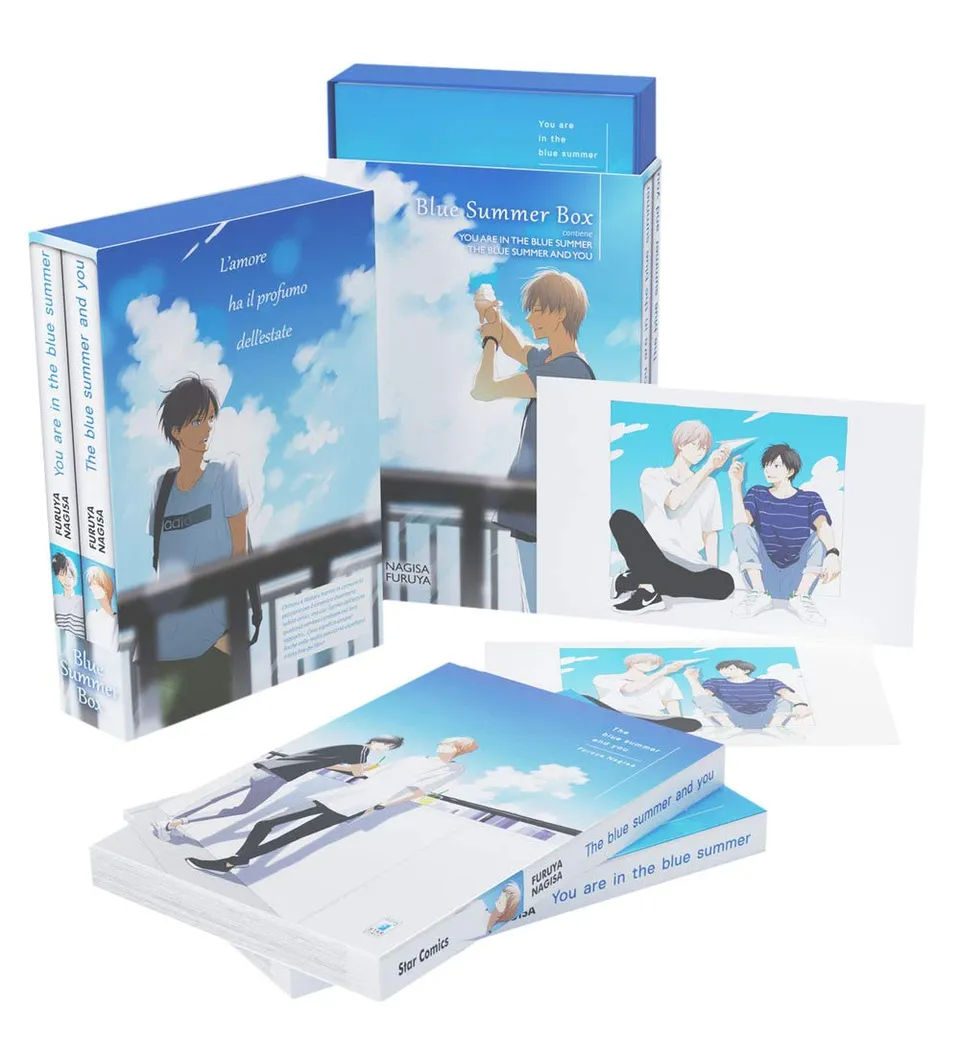 star-comics-blue-summer-box-cofanetto-2-volumi-manga-boys-love image 1