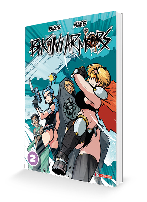 bikini-armors-vol-2-saldapress-fumetto-saldapress-collana-bikini-armors-edizione image 1