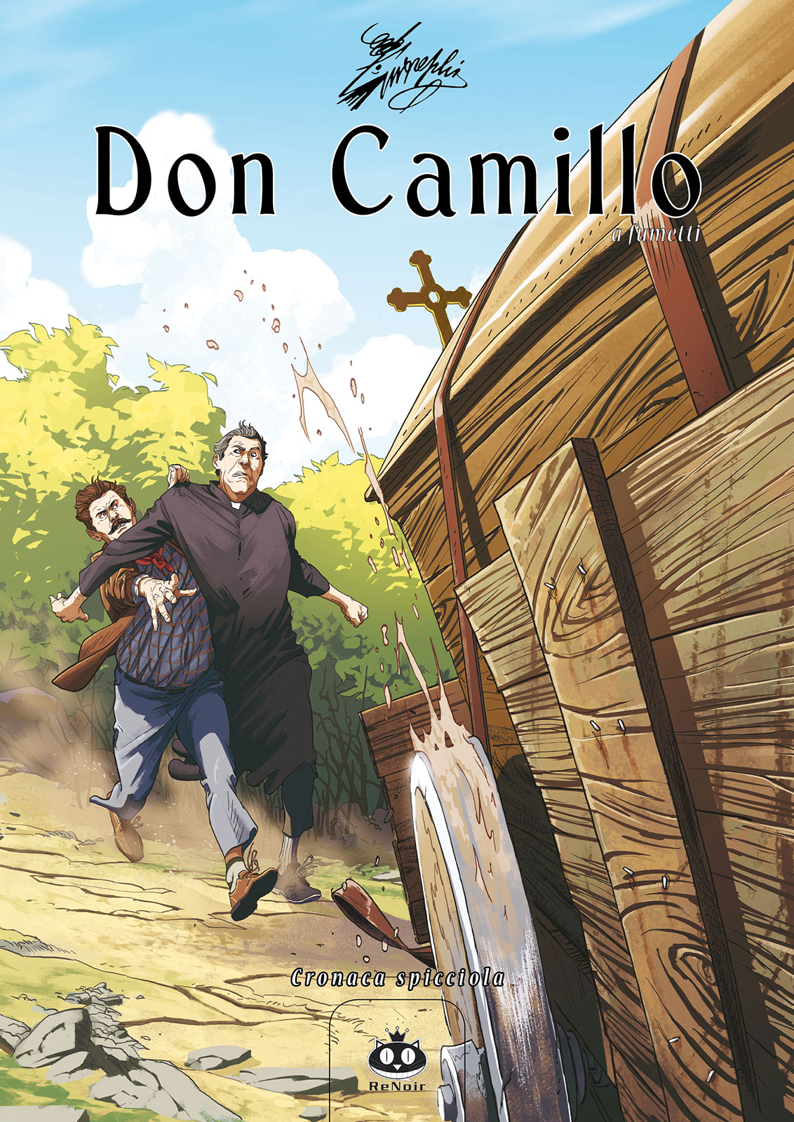renoir-comics-don-camillo-a-fumetti-vol-12-cronaca-spicciola-fumetto-brossurato image 1