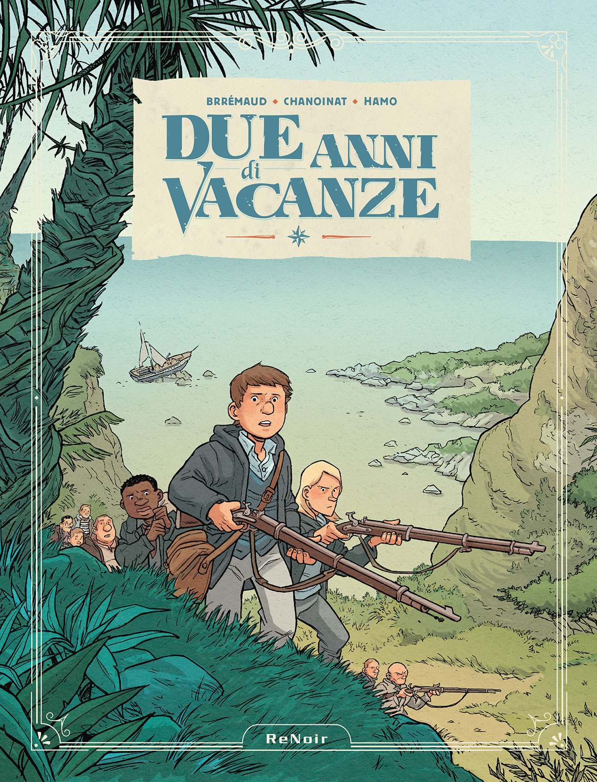 renoir-comics-due-anni-di-vacanze-fumetto-da-jules-verne image 1