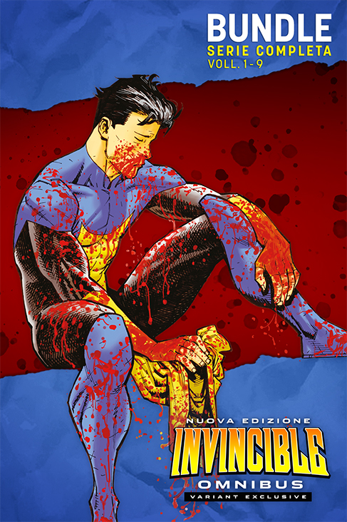 saldapress-invincible-omnibus-nuova-edizione-variant-exclusive-bundle-9-volumi image 1