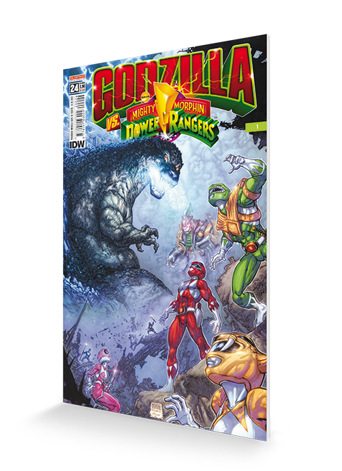 saldapress-godzilla-24-godzilla-vs-mighty-morphin-power-rangers image 1