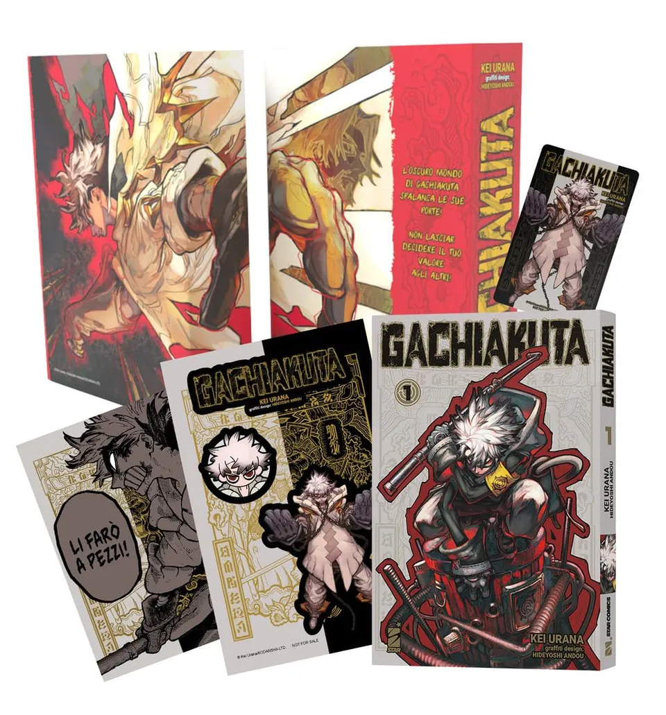 star-comics-gachiakuta-n-1-variant-cover-edition-box-vol-1-edizione-variant-da-c image 1