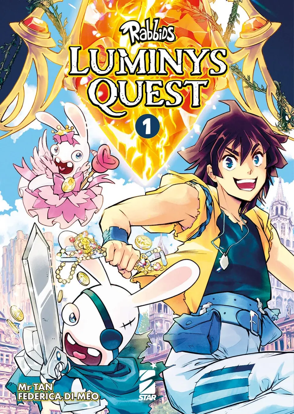 star-comics-luminys-quest-rabbids-vol-1-fumetto image 1