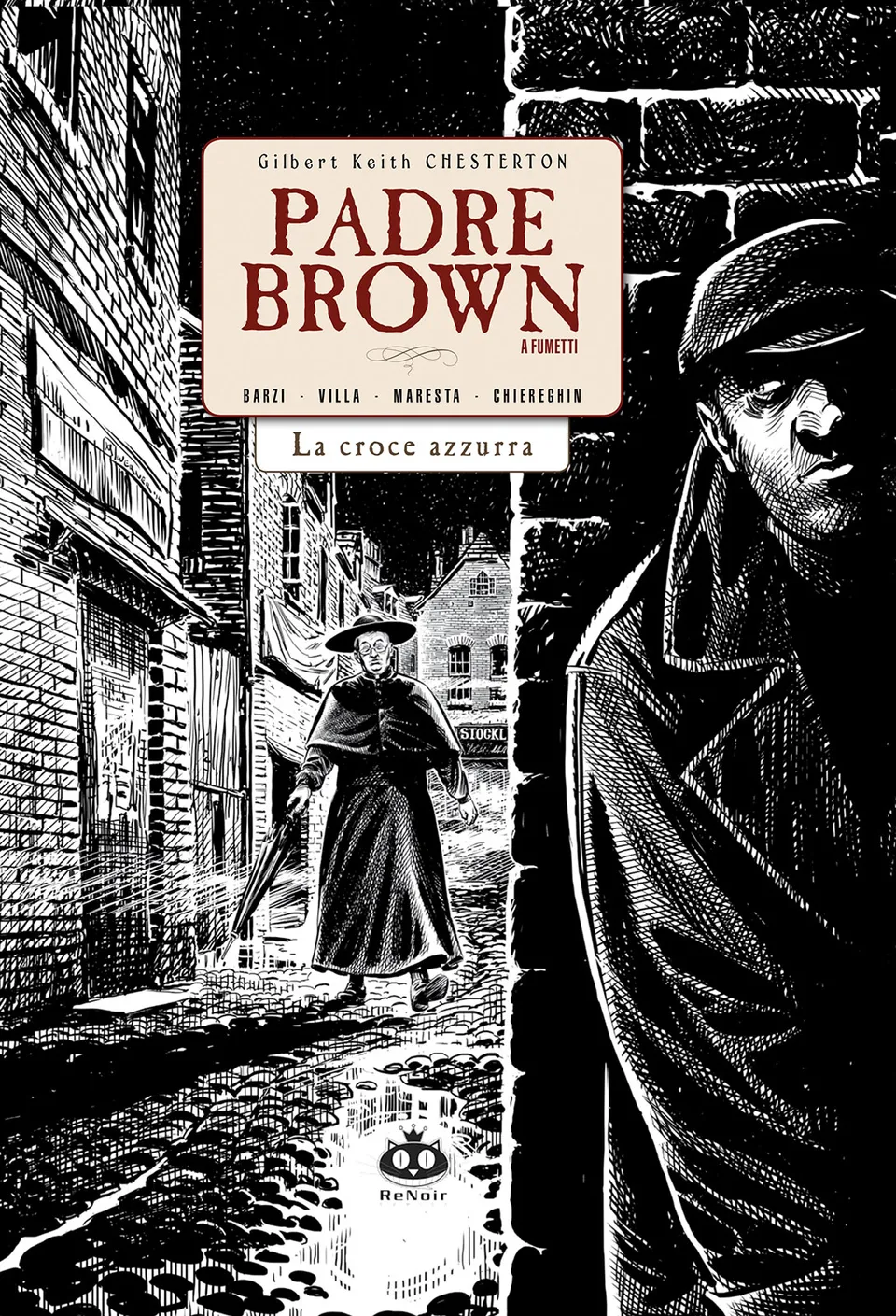 renoir-comics-padre-brown-la-croce-azzurra-classici-a-fumetti image 1