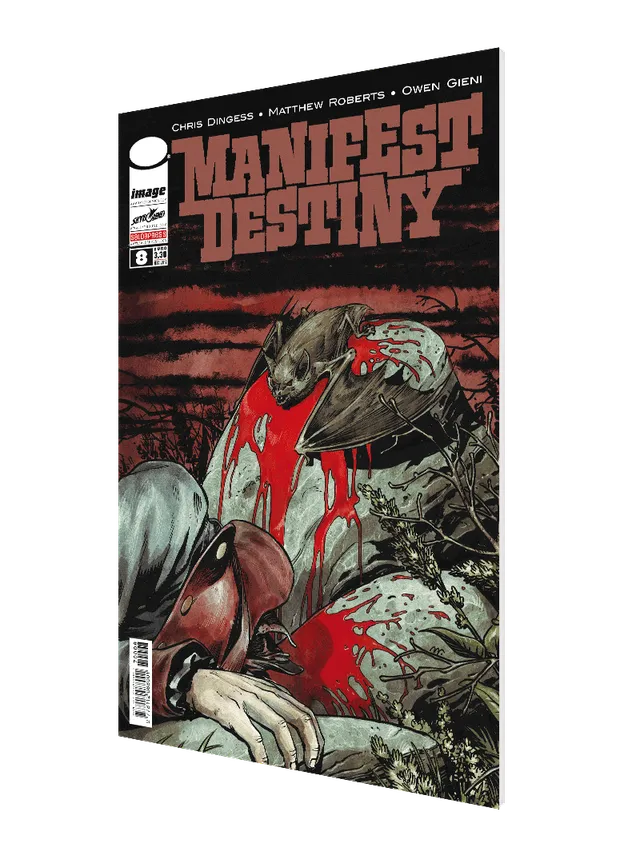 saldapress-manifest-destiny-8-fumetto-uccello-antropomorfo image 1
