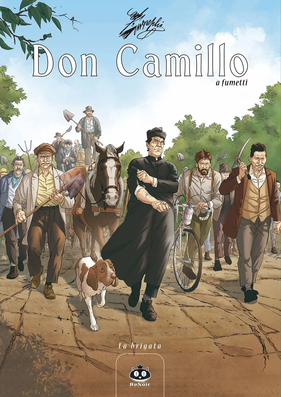 renoir-comics-don-camillo-a-fumetti-vol-19-la-brigata-fumetto image 1