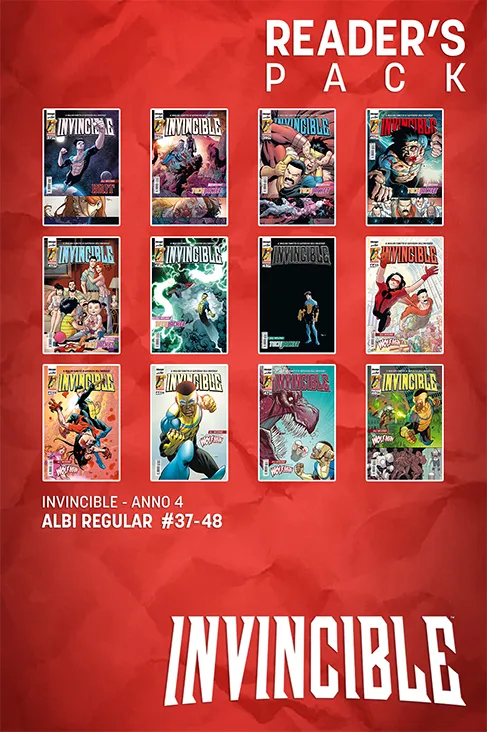 saldapress-invincible-anno-4-pack-fumetto-supereroi image 1