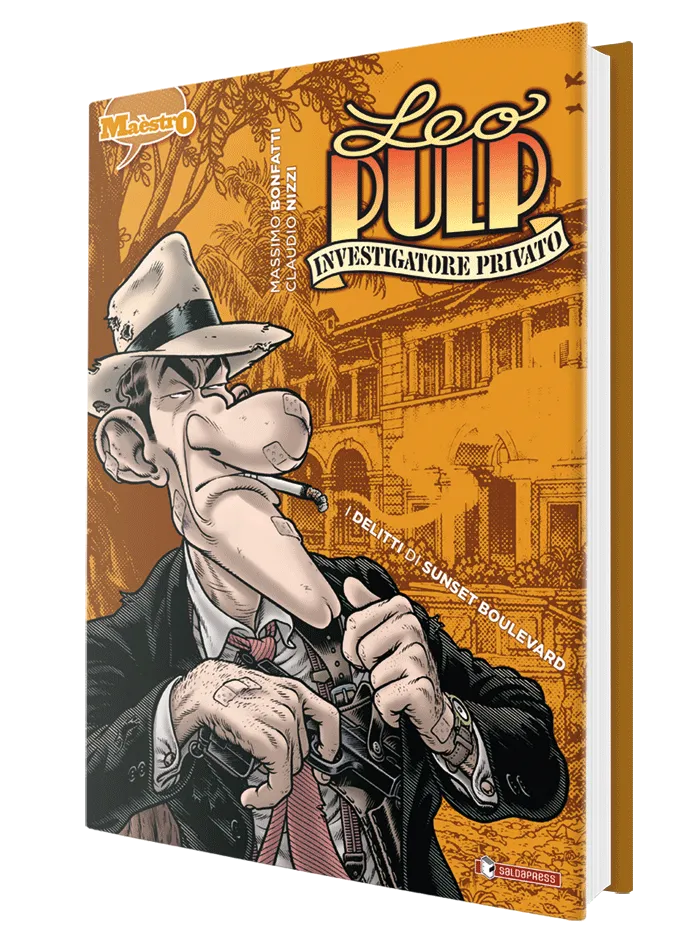 leo-pulp-vol-2-hc-limited-edition-saldapress-graphic-novel-cartonato-i-delitti-d image 1