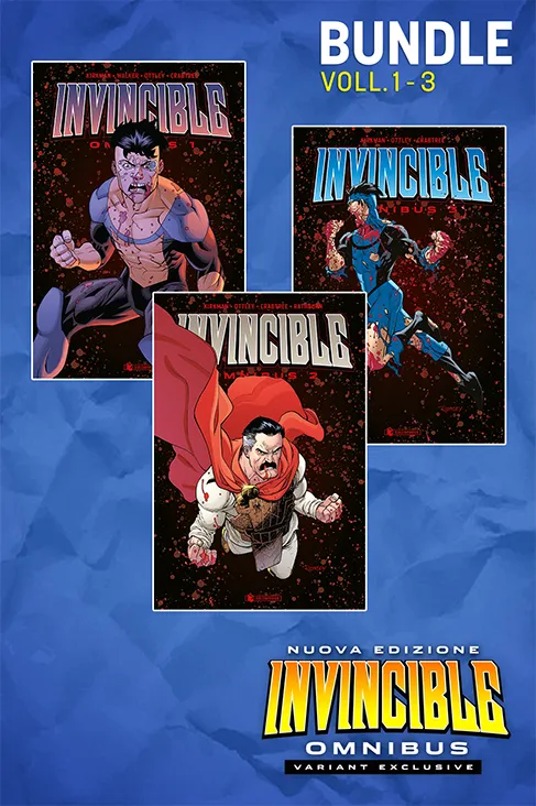 saldapress-invincible-omnibus-nuova-edizione-variant-exclusive-bundle-voll-1-3 image 1