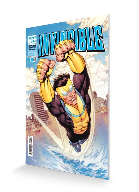saldapress-invincible-1-primo-volume-della-serie-a-fumetti-di-robert-kirkman image 1