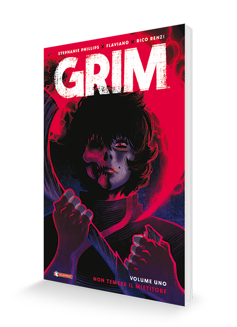 saldapress-grim-vol-1-non-temere-il-mietitore-fumetto-fantasy-horror image 1