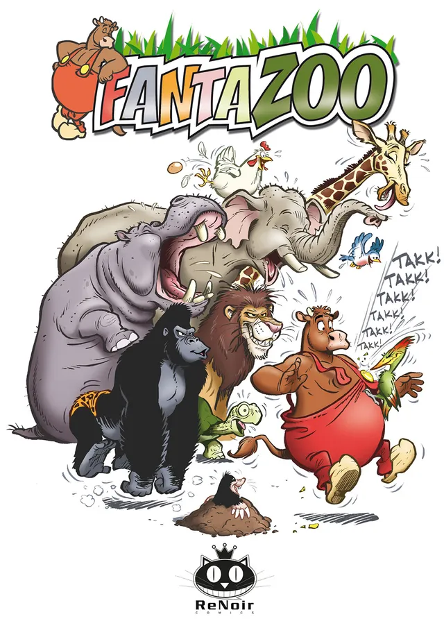 renoir-comics-fantazoo-vol-01-fumetto-strisce-umoristiche image 1