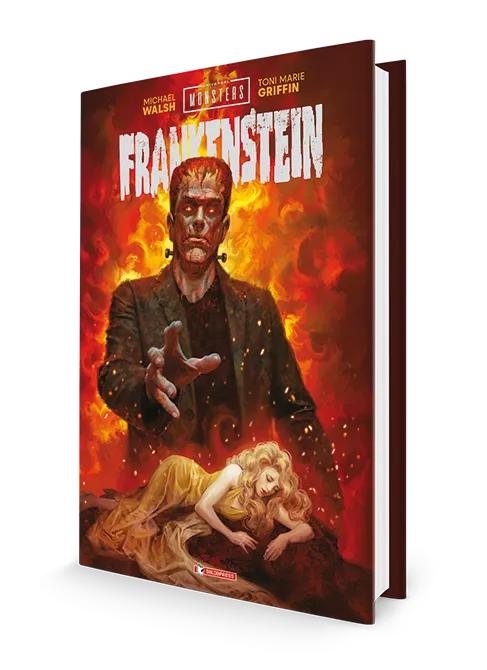 saldapress-frankenstein-universal-monsters-graphic-novel-gotico-ispirato-a-mary- image 1
