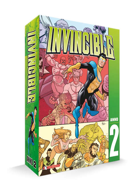 saldapress-invincible-cofanetto-anno-2-box-per-albi-13-24-con-chiusura-magnetica image 1