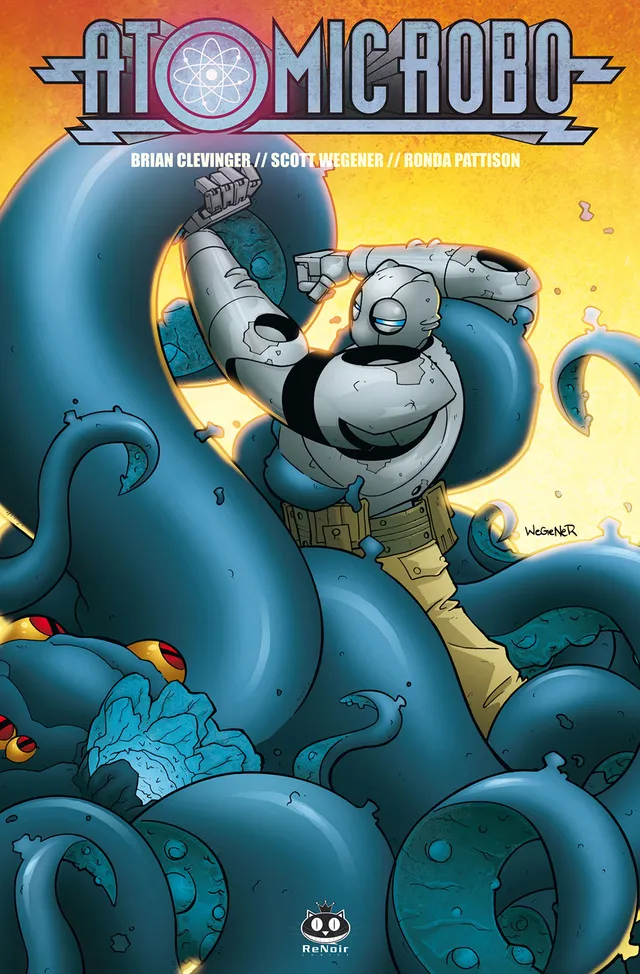 renoir-comics-atomic-robo-vol-03-l-ombra-dal-tempo-ignoto-fumetto image 1