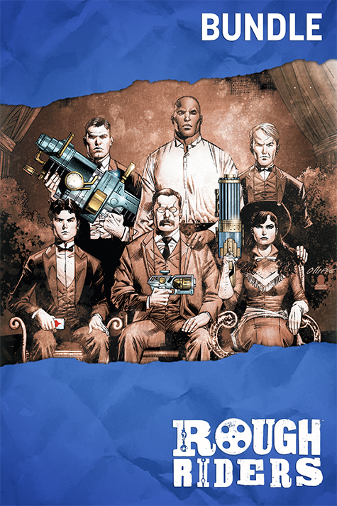 saldapress-rough-riders-bundle-i-3-volumi-della-serie-steampunk image 1