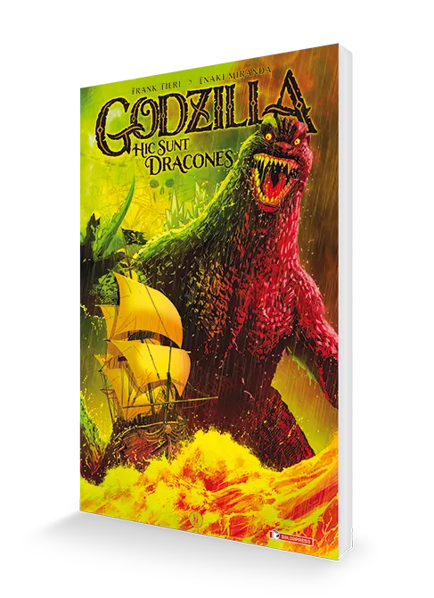 saldapress-godzilla-hic-sunt-dracones-di-3-fumetto-brossurato image 1