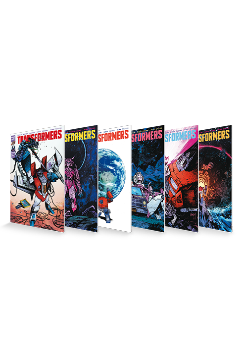 saldapress-transformers-pack-7-12-secondo-arco-narrativo-in-6-albi-da-collezione image 1