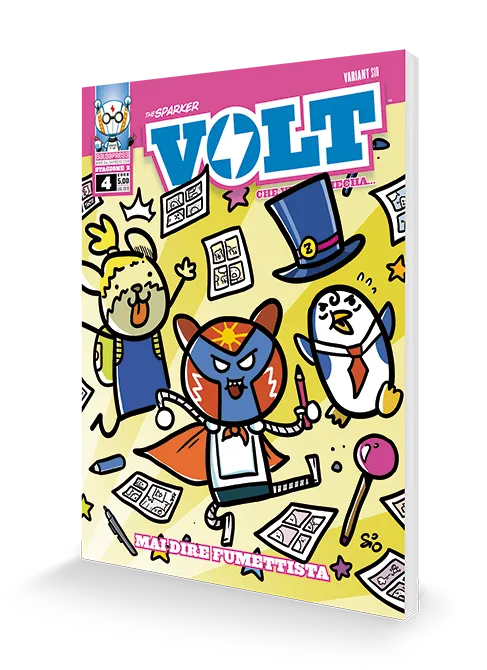 saldapress-volt-stagione-2-4-el-rayo-il-fumettista-mascherato image 1