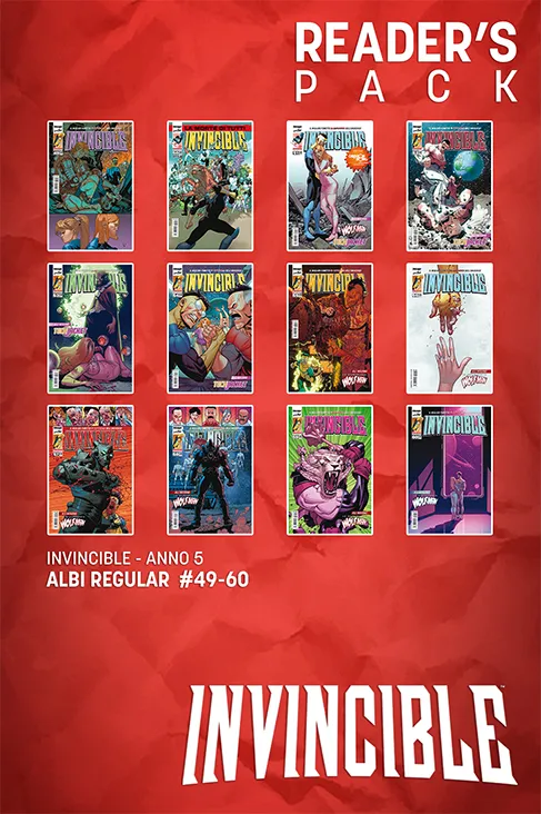 saldapress-invincible-anno-5-pack-annata-supereroi image 1