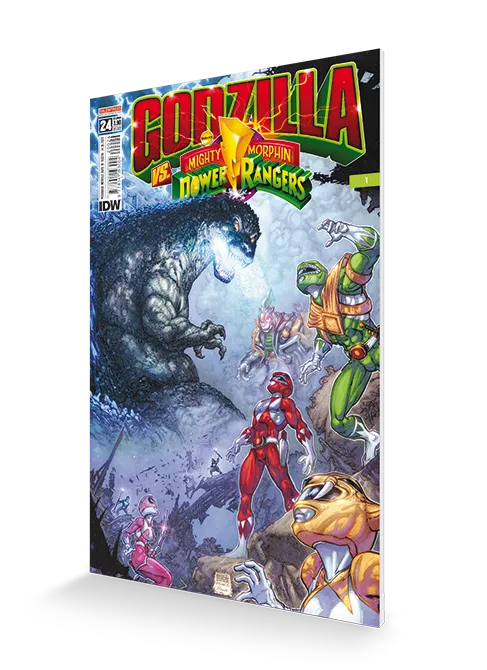 saldapress-godzilla-24-godzilla-vs-mighty-morphin-power-rangers image 1