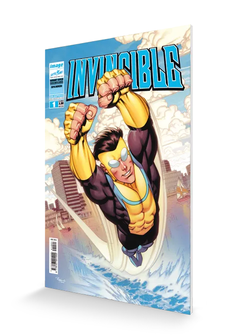 saldapress-invincible-1-primo-volume-della-serie-a-fumetti-di-robert-kirkman image 1