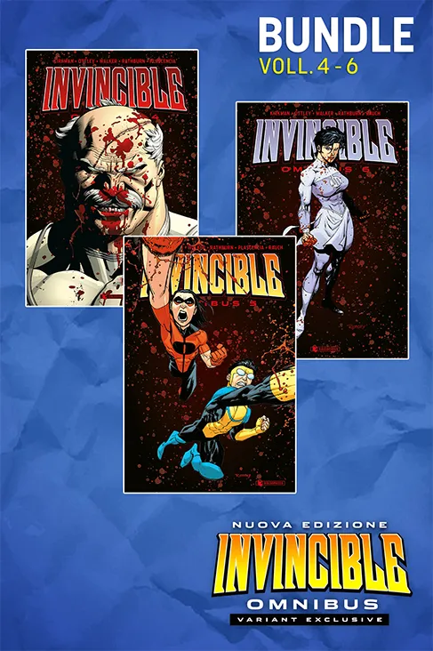 saldapress-invincible-omnibus-nuova-edizione-variant-exclusive-bundle-voll-4-6 image 1