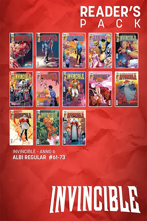 saldapress-invincible-anno-6-pack-annata-completa-kirkman-ottley image 1