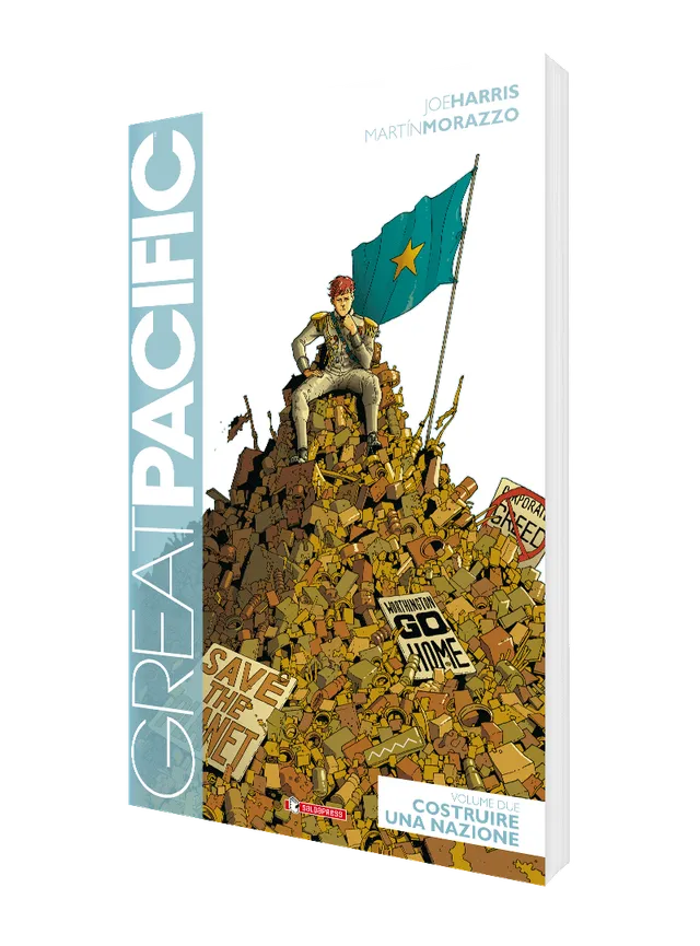 saldapress-great-pacific-vol-2-fumetto-serie-great-pacific-italiano image 1