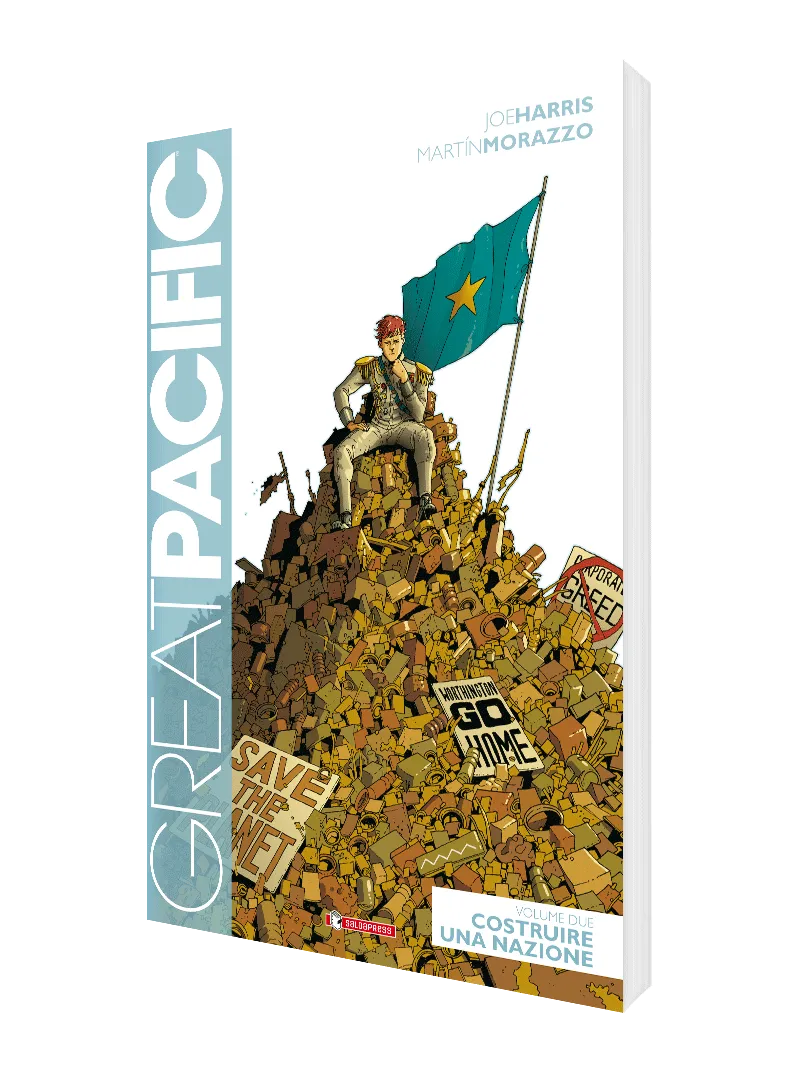 saldapress-great-pacific-vol-2-fumetto-serie-great-pacific-italiano image 1