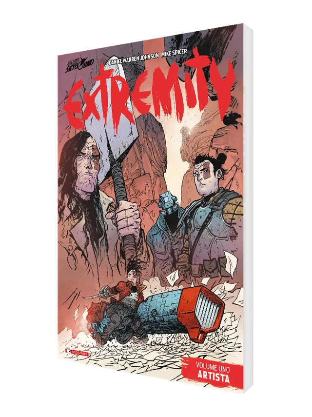 saldapress-extremity-vol-1-artista-fumetto-brossurato image 1