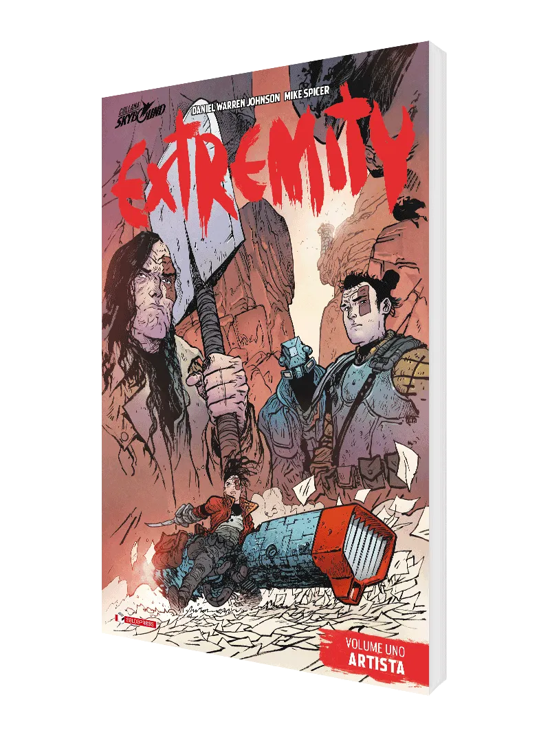 saldapress-extremity-vol-1-artista-fumetto-brossurato image 1